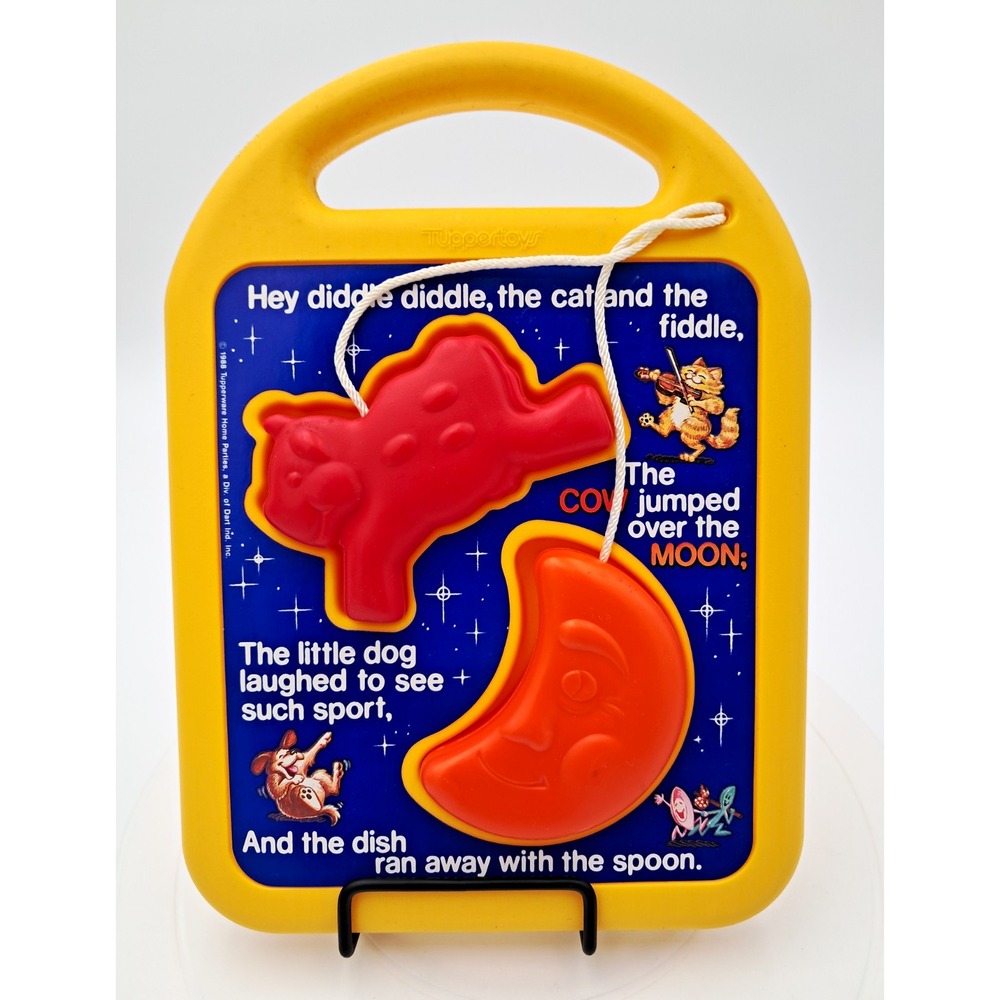 Tuppertoys Rhyme-Time Puzzle Mother Goose Nursery Rhymes Ages 1+ Kids.
